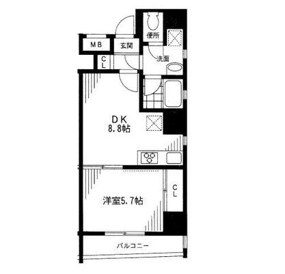 東京都豊島区東池袋2丁目 賃貸マンション 1DK