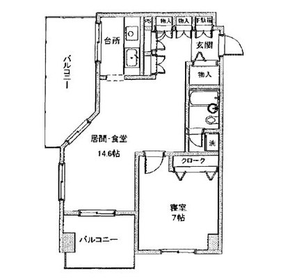 東京都豊島区東池袋2丁目 賃貸マンション 1LDK