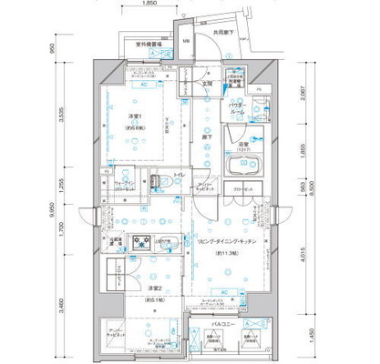 埼京線 マンション 2LDK