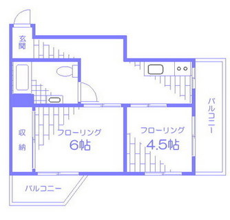 東京都豊島区池袋本町１丁目 賃貸マンション 2K