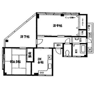 東京都北区中十条２丁目 賃貸マンション 3DK