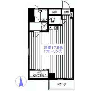 東京都北区浮間２丁目 賃貸マンション 1R