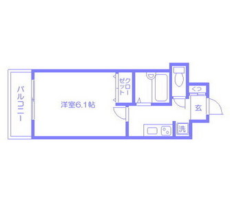 東京都豊島区上池袋２丁目 賃貸マンション 1K