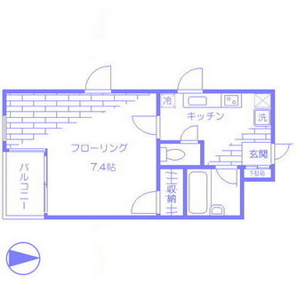 東京都豊島区南池袋１丁目 賃貸マンション 1K