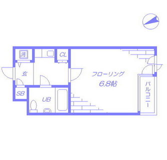 東京都豊島区池袋１丁目 賃貸マンション 1K