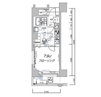 東京都北区東十条１丁目 賃貸マンション 1K