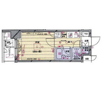 東京都品川区大崎１丁目 賃貸マンション 1K