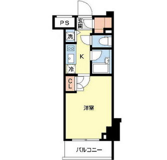 東京都品川区大崎５丁目 賃貸マンション 1K