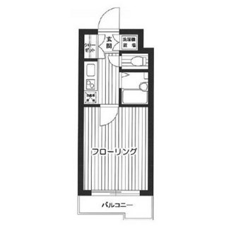 東京都目黒区三田２丁目 賃貸マンション 1K