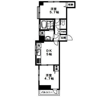 東京都渋谷区東３丁目 賃貸マンション 2DK