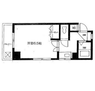 東京都渋谷区恵比寿１丁目 賃貸マンション 1K