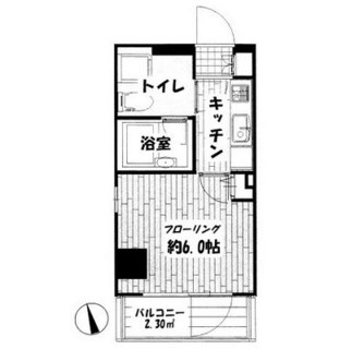 東京都板橋区板橋１丁目 賃貸マンション 1K