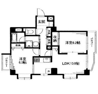 東京都北区上十条３丁目 賃貸マンション 2LDK