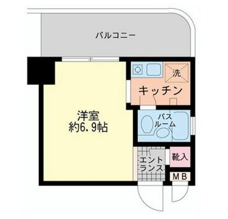 東京都豊島区西巣鴨３丁目 賃貸マンション 1R