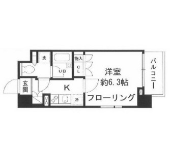 東京都品川区東五反田２丁目 賃貸マンション 1K