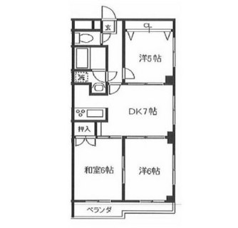 東京都北区赤羽２丁目 賃貸マンション 3DK