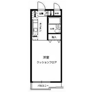 東京都北区東十条６丁目 賃貸マンション 1R