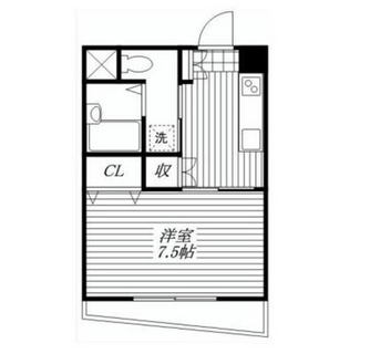 東京都北区上十条１丁目 賃貸マンション 1K