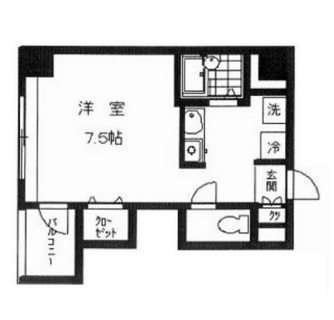 東京都北区赤羽１丁目 賃貸マンション 1K