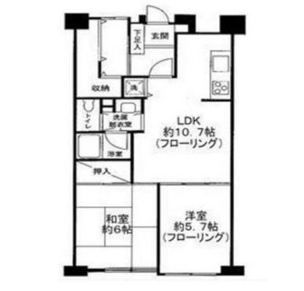 東京都北区十条仲原１丁目 賃貸マンション 2LDK