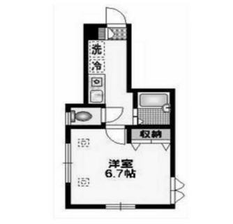 東京都北区上十条１丁目 賃貸マンション 1K