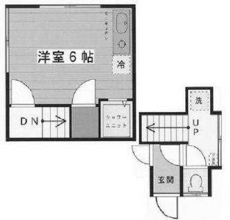 東京都北区赤羽西１丁目 賃貸アパート 1R