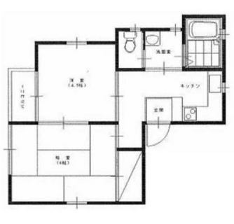 東京都北区赤羽南１丁目 賃貸マンション 2K