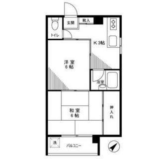 東京都豊島区上池袋４丁目 賃貸マンション 2K