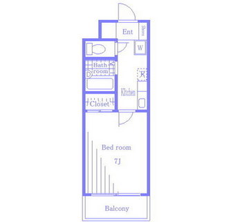 東京都豊島区東池袋２丁目 賃貸マンション 1K