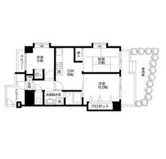 東京都北区赤羽台３丁目 賃貸マンション 3DK