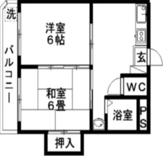 東京都北区赤羽北２丁目 賃貸マンション 2DK