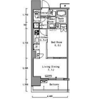 東京都北区東十条２丁目 賃貸マンション 1LDK