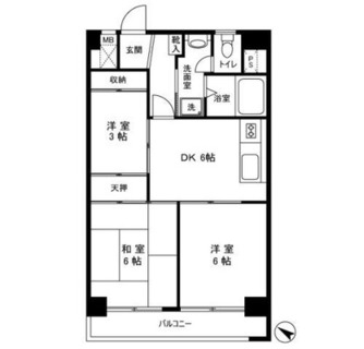 東京都豊島区東池袋３丁目 賃貸マンション 3DK