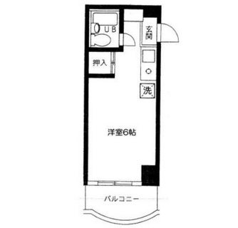 東京都北区滝野川７丁目 賃貸マンション 1R