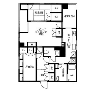東京都北区赤羽２丁目 賃貸マンション 3LDK