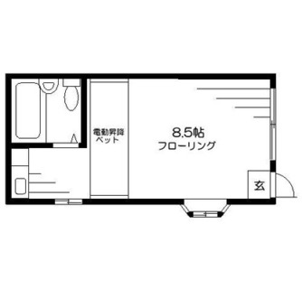 東京都豊島区池袋３丁目 賃貸アパート 1R