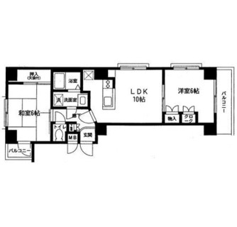 東京都板橋区板橋１丁目 賃貸マンション 2LDK