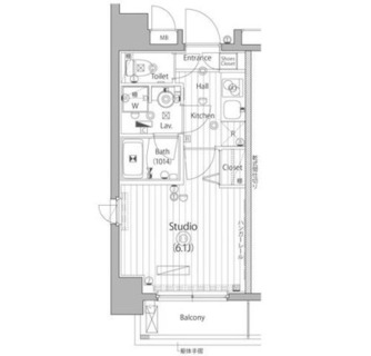 東京都豊島区東池袋２丁目 賃貸マンション 1K