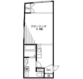 東京都北区上十条４丁目 賃貸マンション 1R