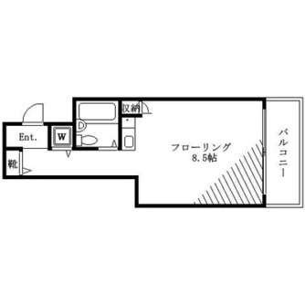 東京都北区滝野川７丁目 賃貸マンション 1R