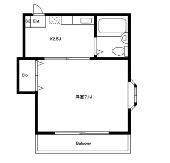 東京都北区上十条３丁目 賃貸マンション 1K