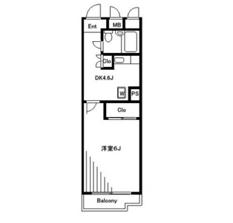 東京都北区中十条３丁目 賃貸マンション 1DK