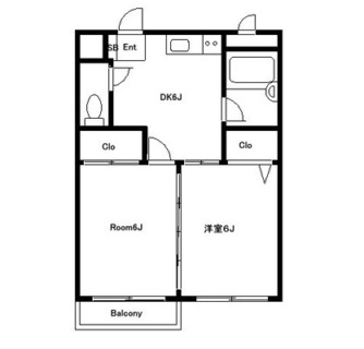 東京都北区十条仲原２丁目 賃貸マンション 2DK