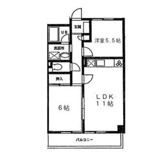 東京都北区浮間３丁目 賃貸マンション 2LDK