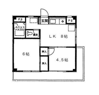 東京都北区赤羽西１丁目 賃貸マンション 2LK