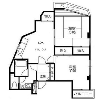 東京都北区赤羽西１丁目 賃貸マンション 2DK