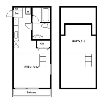 東京都北区上十条２丁目 賃貸アパート 1R