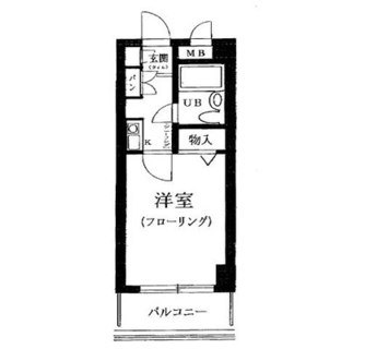 東京都豊島区池袋本町２丁目 賃貸マンション 1K