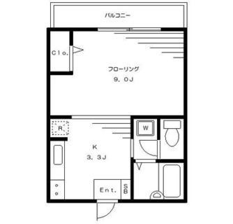 東京都北区東十条１丁目 賃貸マンション 1K