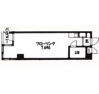 東京都北区滝野川７丁目 賃貸マンション 1R